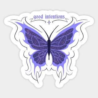 Good intentions Sticker